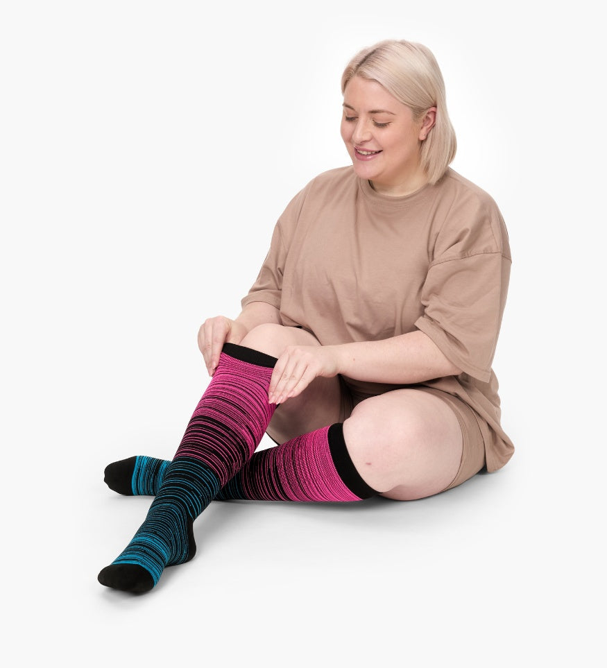 Stripes Compression Socks
